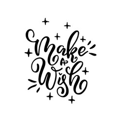 Merry Christmas Wishes Script Vector Image