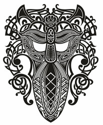 viking art Vector Image
