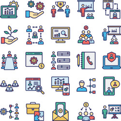 office and jobs icons set which can easily vector