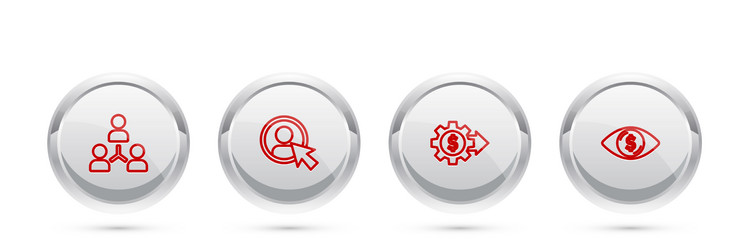 set line project team base create account screen vector image
