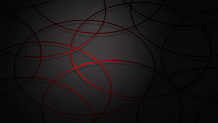 Abstract background of intersecting circles vector