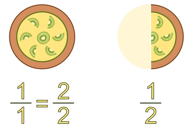 One Half Fraction