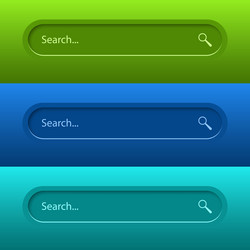 Search bar for ui design and web site vector