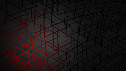 abstract background of intersecting triangles vector image