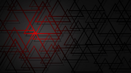 Abstract background of intersecting triangles vector