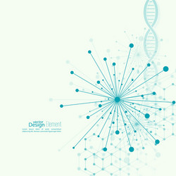 Dynamic Particle Network vector image