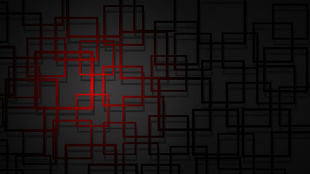 abstract background of intersecting squares vector image