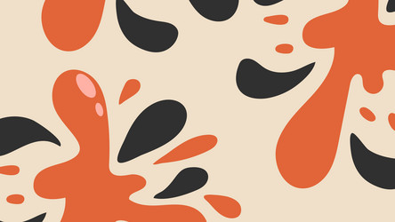 seamless pattern boho background with shapes vector image