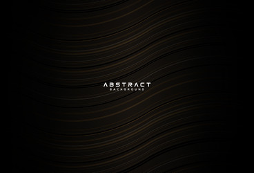 abstract golden wave line with dark shade vector