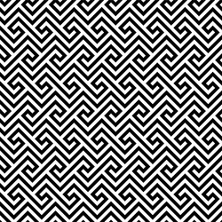 Classic Greek Key Meander Pattern Vector Image