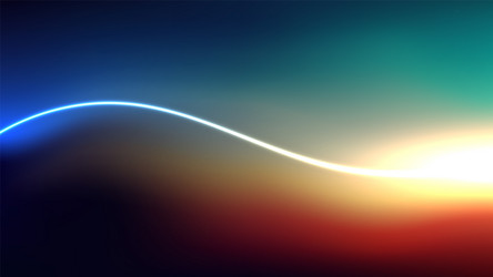 abstract gradient background with glowing curved vector image