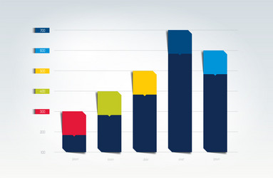 chart graph scheme simply color editable vector image