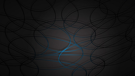 abstract background of intersecting circles vector image