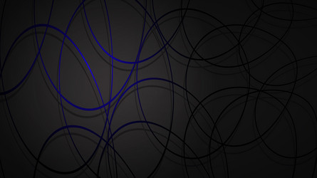 abstract background of intersecting circles vector image
