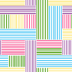 abstract pattern with colorful lines vector image