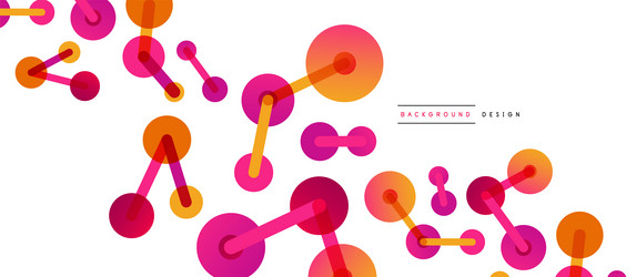 line points connections geometric abstract vector image