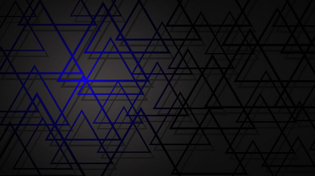 abstract background of intersecting triangles vector image
