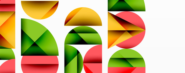 abstract geometric background with layered vector image