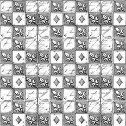 Medieval seamless pattern Royalty Free Vector Image