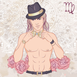 Virgo Man Vector Images (over 230)