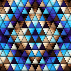 geometric abstract triangles pattern seamless vector image