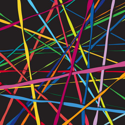 abstract color lines net composition vector image