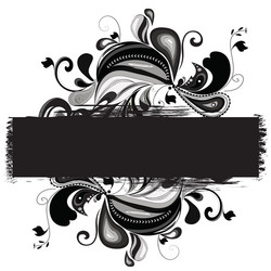 Floral Swirls & Patterns Vector Image