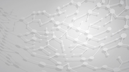 abstract background of connecting lines and dots vector image