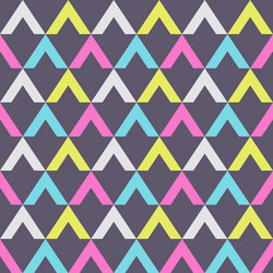 Abstract seamless pattern triangular elements vector