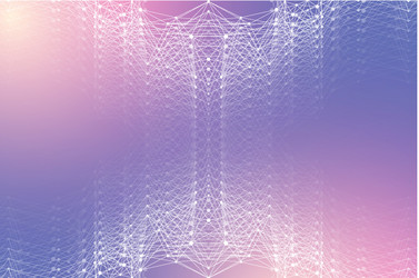 global network connection and big data vector image