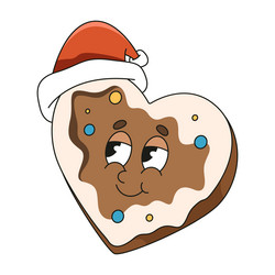 christmas sweets or xmas dessert new year Vector Image