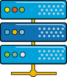 Digital router to connect data center vector