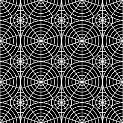 Design seamless monochrome spider web pattern vector