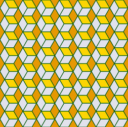 cube seamless pattern or modern texture vector image