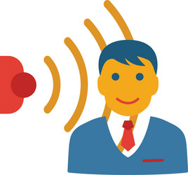 face recognition icon simple element from smart vector image