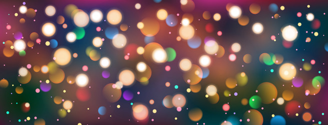 Abstract background with bokeh effect vector