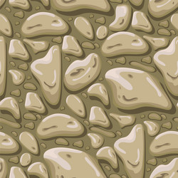 Brown stone seamless background Royalty Free Vector Image