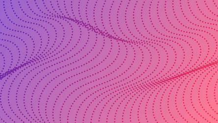 halftone gradient background with dots vector image