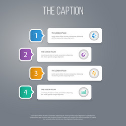 icon diagram set of monitoring slice segment vector image
