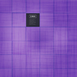 abstract geometric shape from gray cubes vector image
