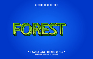 editable text effect gradient style for digital vector image
