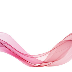 Abstract wave red wavy lines design element eps vector