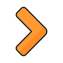 next forward button design vector image