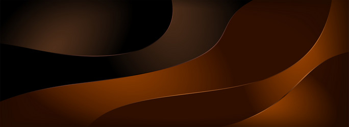 abstract brown with minimalism dynamic shape vector image