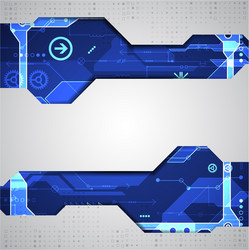abstract digital communication technology vector image