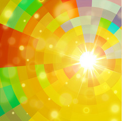 Abstract background with flare vector