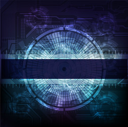Abstract Circuit Background vector image