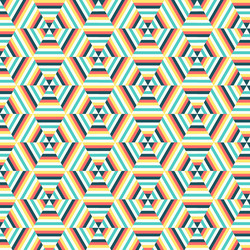 seamless geometric pattern background vector image
