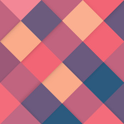 abstract square colorful retro background vector image