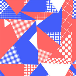 Geometric Abstract Triangle Pattern vector image